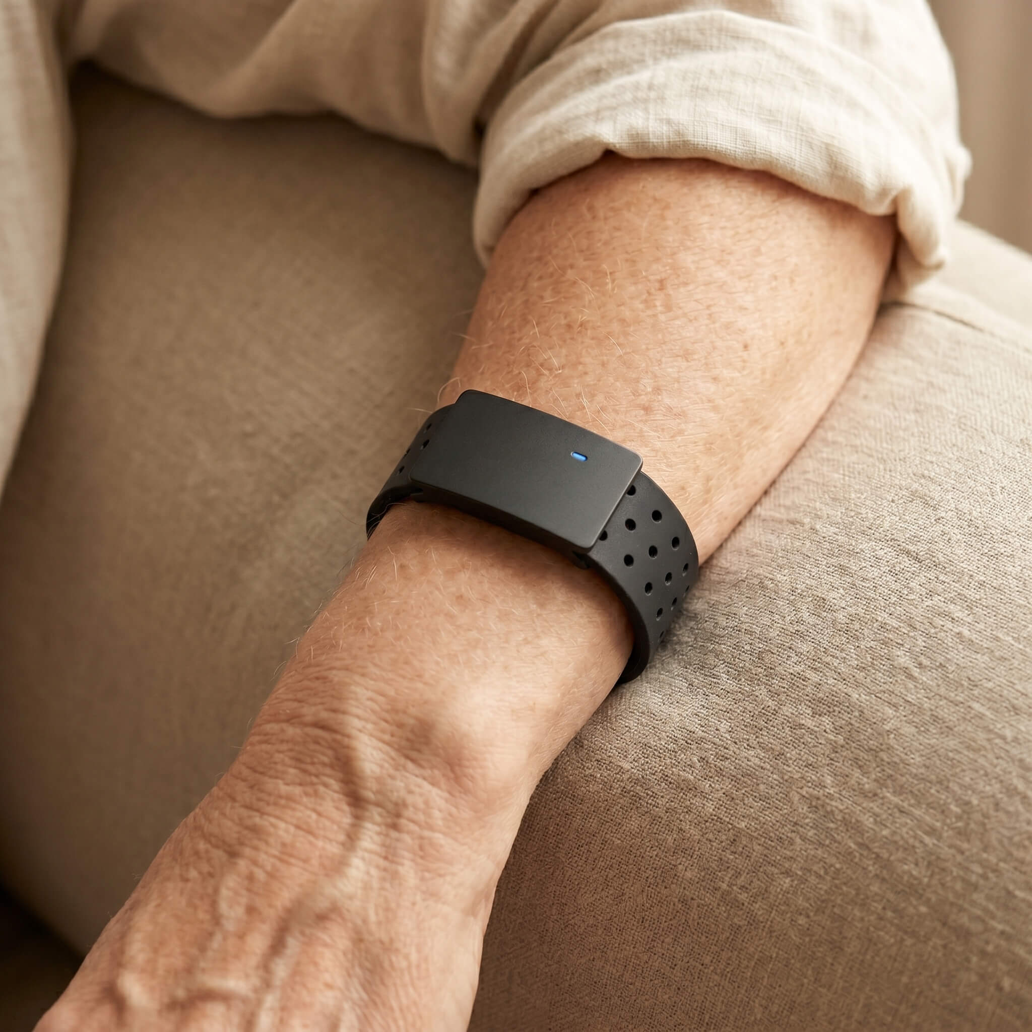 BaroShift armband and app kit laid out in bright natural light